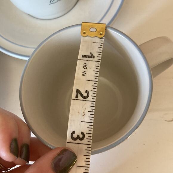 Vintage Hearthside Chantilly Fleur de Lune Cups & Saucers, Service for 2 - Picture 9 of 9